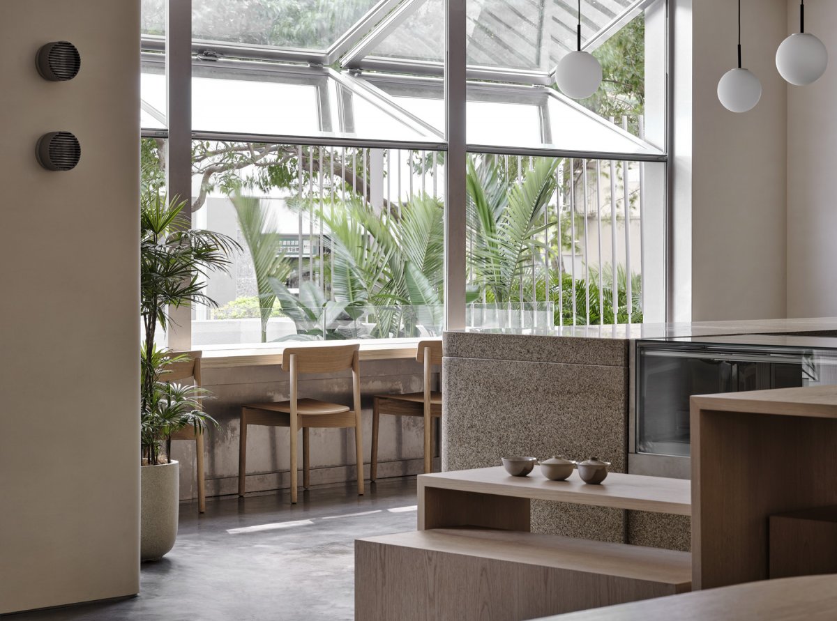 YinjiSpace Norm Architects x BASAO Tea Lounge